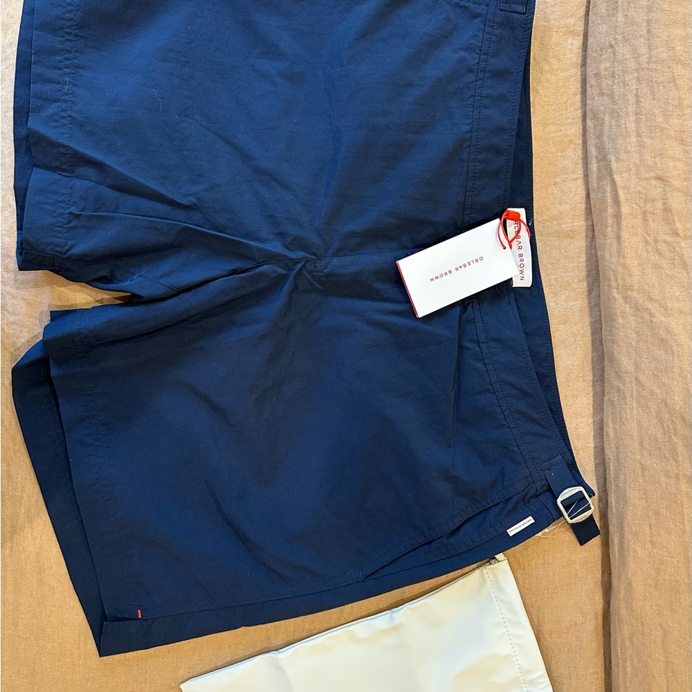 Orlebar Brown Classic Blue Swim Trunks - Picture 5 of 7